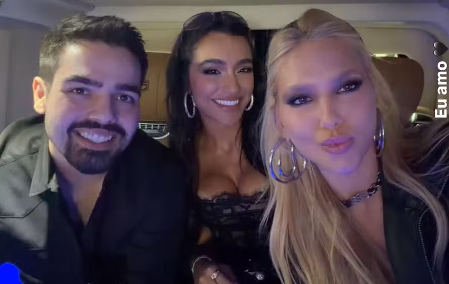 Registros de saída noturna de Virginia com João Silva e Duda Freire repercutem na web